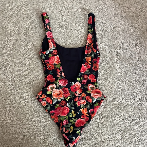 Onia Floral Swimsuit - Picture 2 of 3